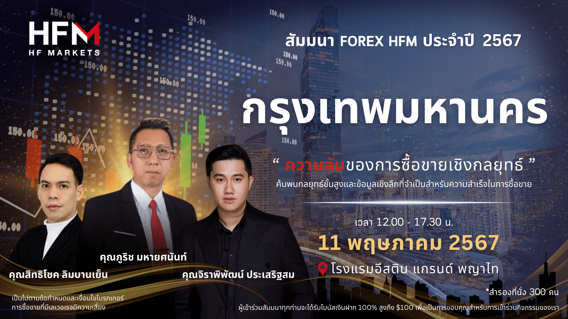 สัมมนา HFM วันที่ 11 พฤษภาคม 2567 กรุงเทพมหานคร