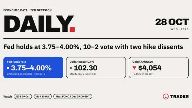 Fed Holds at 3.75–4.00% in 10–2 Vote as Cook, Hammack Dissent
